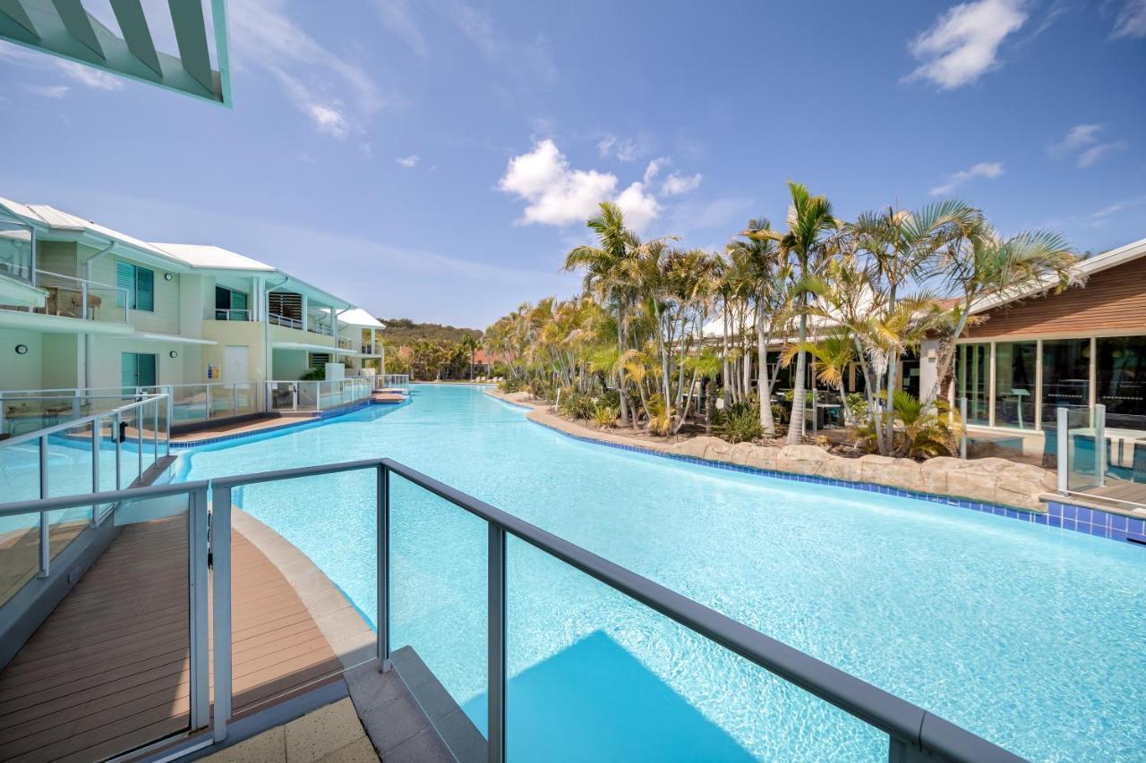 โอ๊คส์ พอร์ตสตีเฟ่นส์ แปซิฟิกบลู รีสอร์ต Aparthotel ซาลามานเดอร์เบย์ ภายนอก รูปภาพ