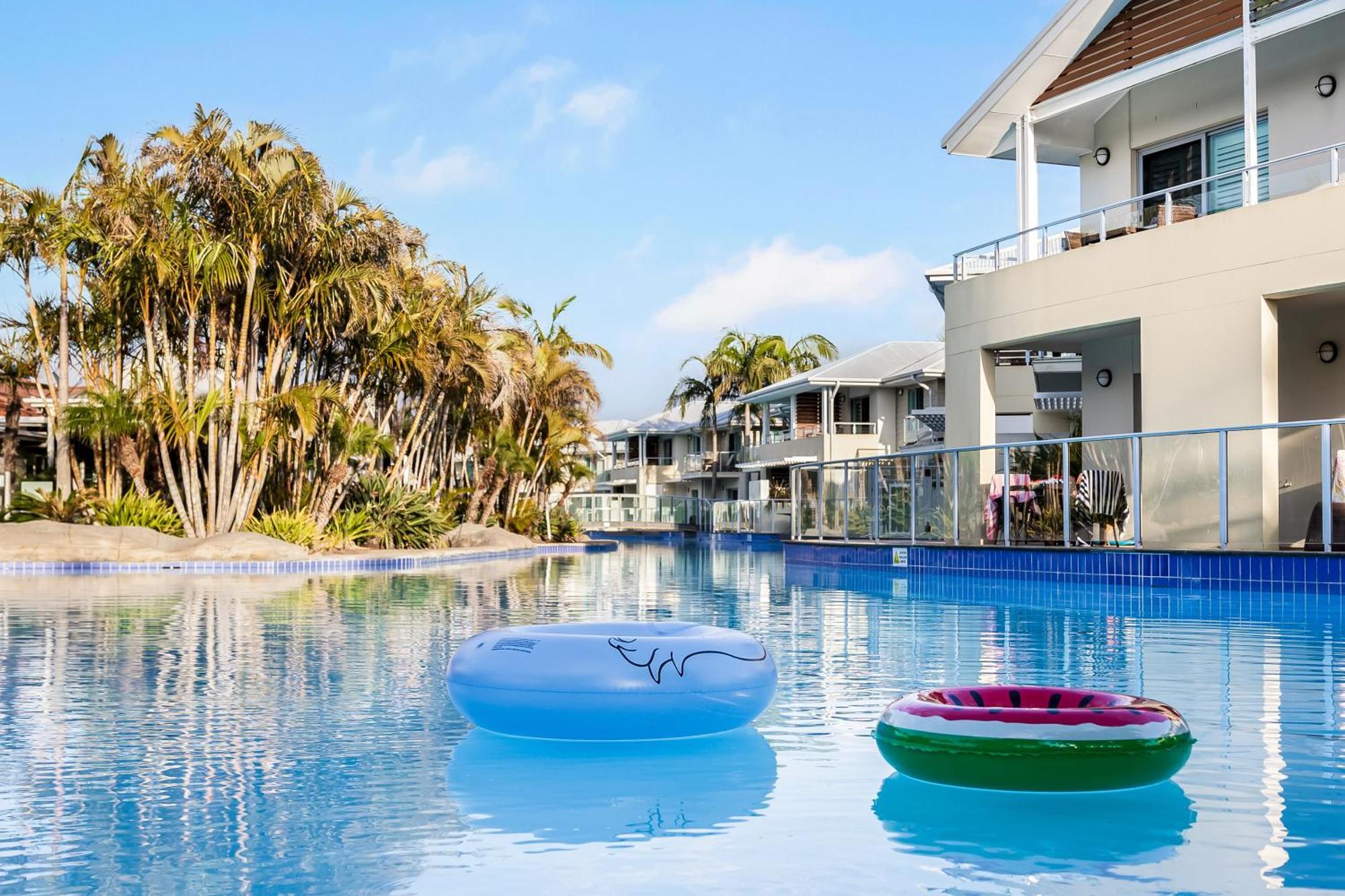 โอ๊คส์ พอร์ตสตีเฟ่นส์ แปซิฟิกบลู รีสอร์ต Aparthotel ซาลามานเดอร์เบย์ ภายนอก รูปภาพ